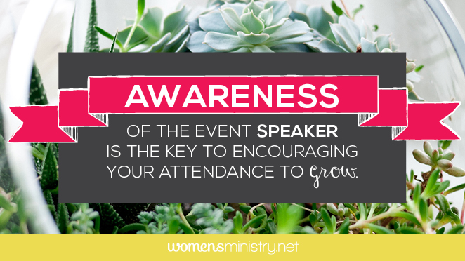 Increase Awareness of Your Event Speaker