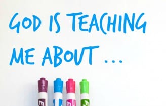 Whiteboard image with writing