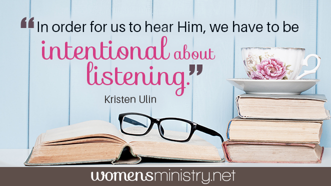 be intention to listen by Kristen Ulin