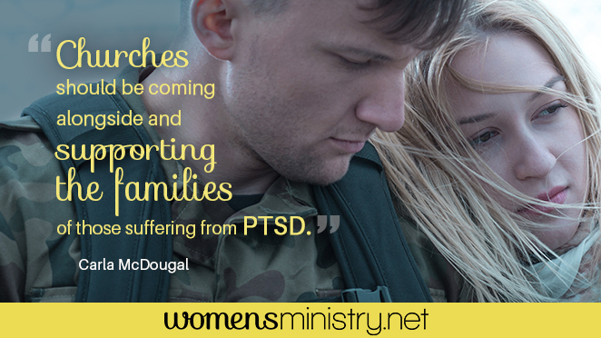 Carla McDougal PTSD quote image