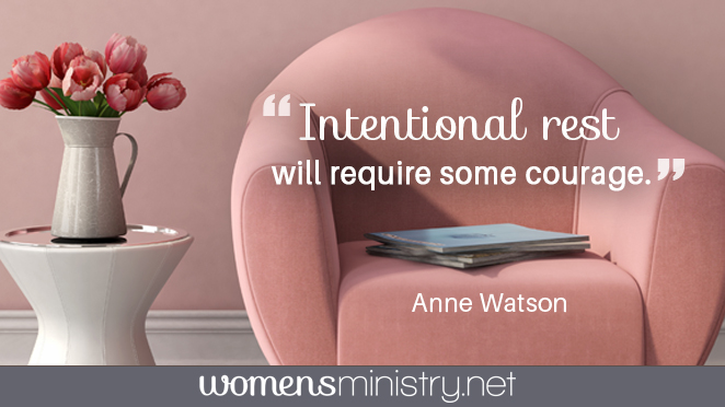 Anne Watson rest quote image