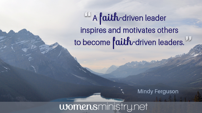 faith-driven leader quote image